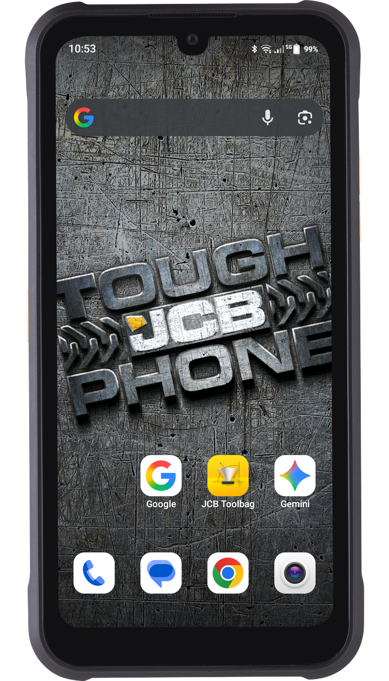 JCB rugged phone