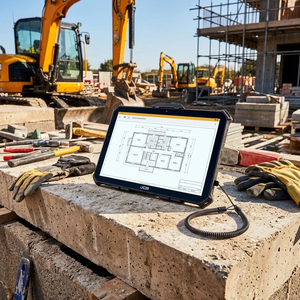 JCB Toughphone T10 lifestyle - T10 Lifestyle 8