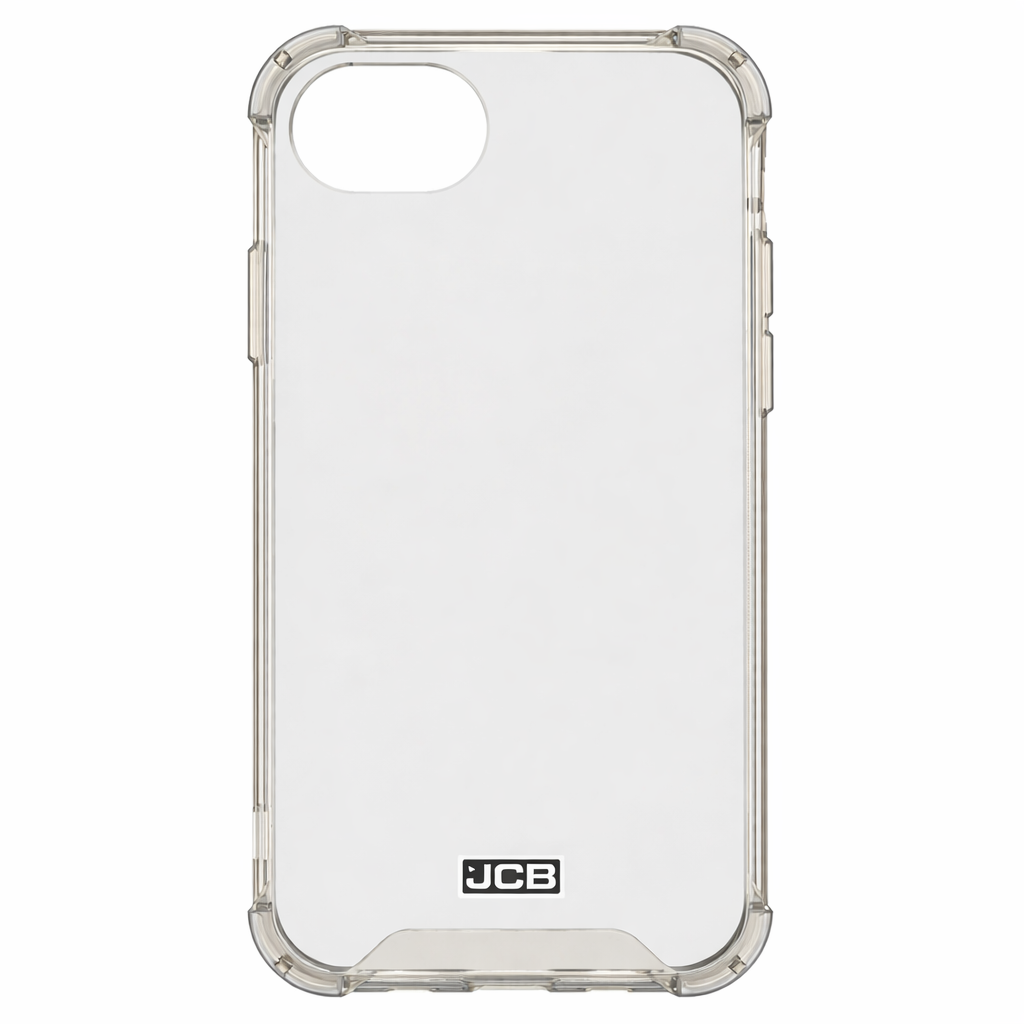 JCB Toughcase for iPhone 16e – Clear Rugged Shockproof Protective Case