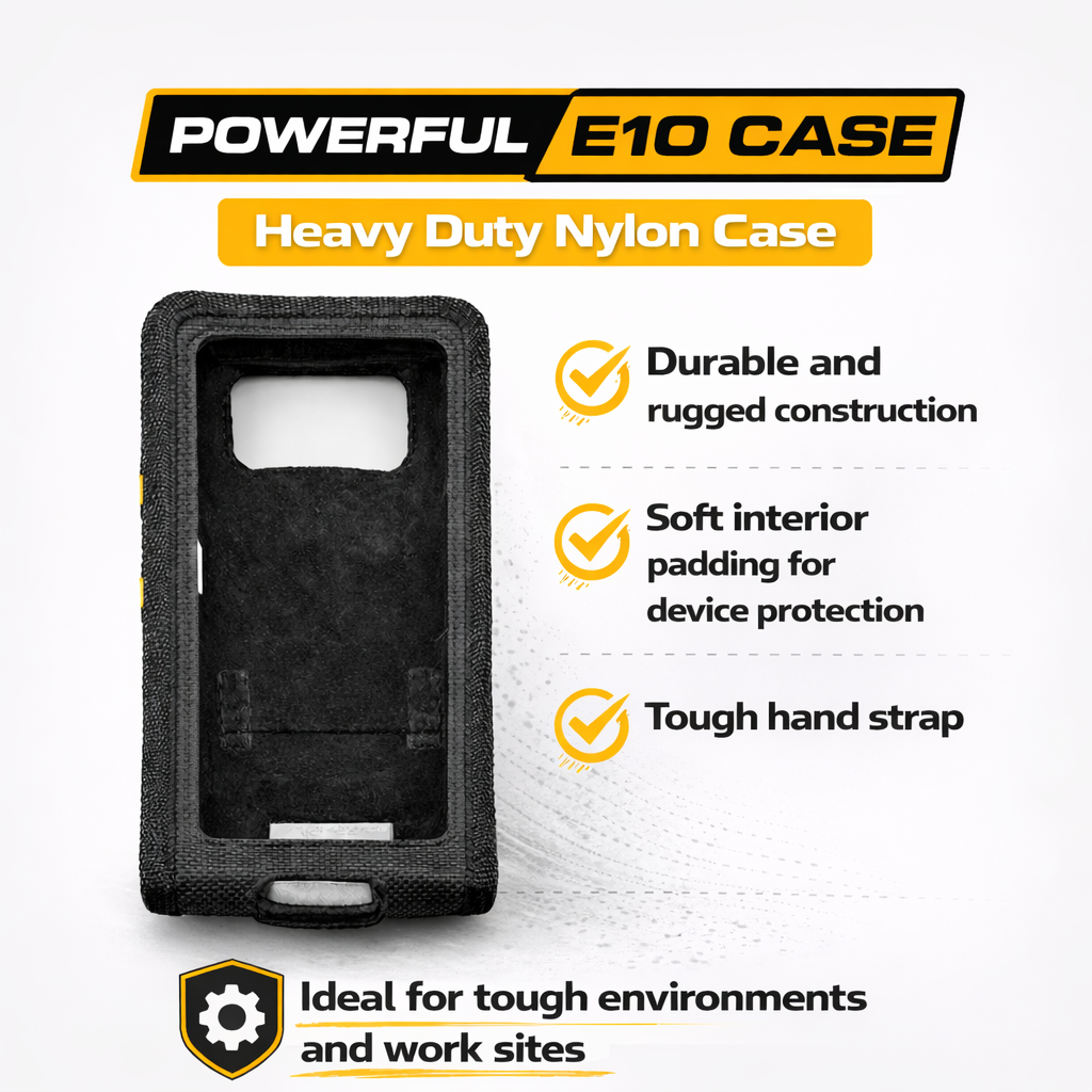 JCB E10 Heavy-Duty Protective Case with Hand Strap