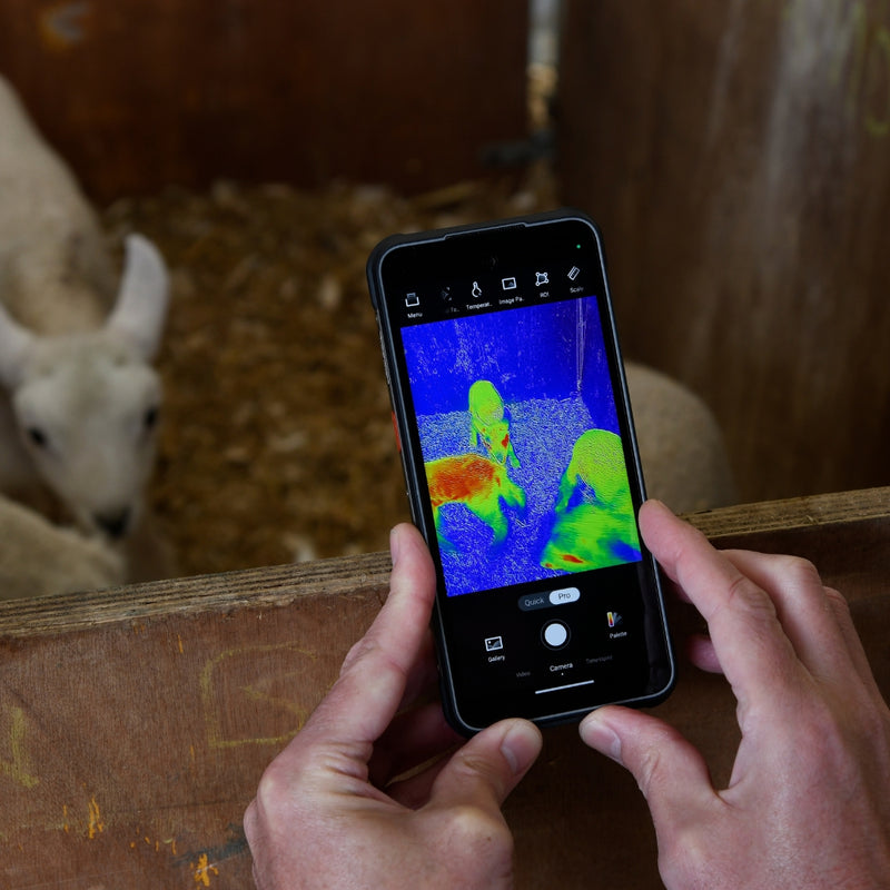 Thermal camera built in