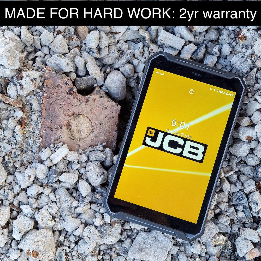 Robustes JCB-Tablet